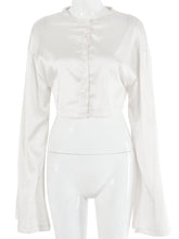 將圖片載入圖庫檢視器 Casual Satin Two Piece Dress Set