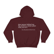 Load image into Gallery viewer, "Dear Person behind Me" Hoodie
