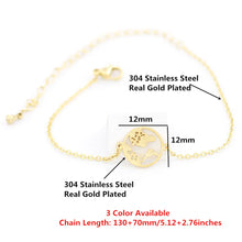 Load image into Gallery viewer, Stainless Steel World Bracelet
