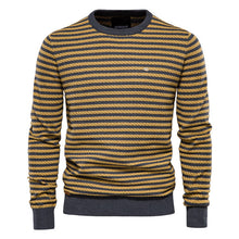 Load image into Gallery viewer, Spliced Cotton Men's Sweater