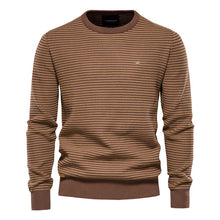 Load image into Gallery viewer, Spliced Cotton Men's Sweater