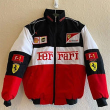 Load image into Gallery viewer, Ferrari Embroidered Racing Jacket