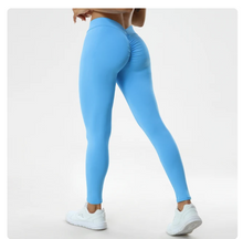 Load image into Gallery viewer, Sexy V Butt Push Up Fitness High Waist Pants