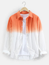 Load image into Gallery viewer, Men's Two Tone Basic Long Sleeve