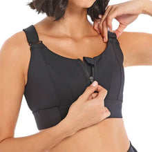 Load image into Gallery viewer, Women's Extra Support Zip Up Sports Bra