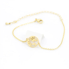 Load image into Gallery viewer, Stainless Steel World Bracelet