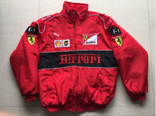 Load image into Gallery viewer, Ferrari Embroidered Racing Jacket