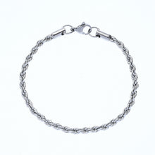 Load image into Gallery viewer, Twisted Rope Chain Bracelet