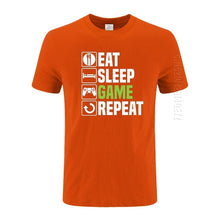 Load image into Gallery viewer, Eat Sleep Game T-shirt