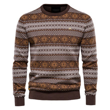 Load image into Gallery viewer, Spliced Cotton Men's Sweater