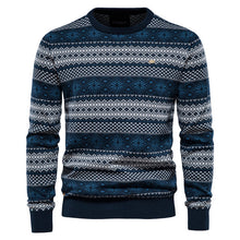 Load image into Gallery viewer, Spliced Cotton Men's Sweater
