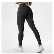 Load image into Gallery viewer, Sexy V Butt Push Up Fitness High Waist Pants