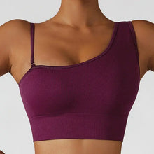 Load image into Gallery viewer, Women's Workout One Shoulder Top