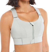 Load image into Gallery viewer, Women's Extra Support Zip Up Sports Bra