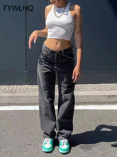 Load image into Gallery viewer, Low Waist Jeans