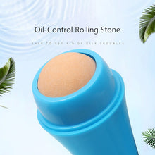 將圖片載入圖庫檢視器 Natural Volcanic Roller Oil Control Rolling Stone Matte Makeup Face Skin Care Tool