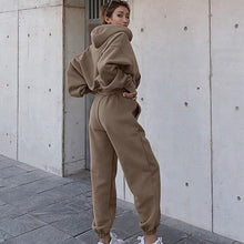 将图片加载到图库查看器,Women Warm Hoodie and Pants Set