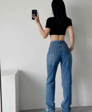 Load image into Gallery viewer, High Waist Jeans