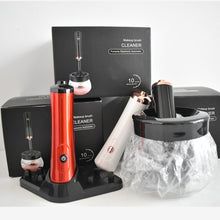 Load image into Gallery viewer, Automatic Electric Silicone Makeup Brushes Cleaning Tool