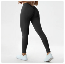 Load image into Gallery viewer, Sexy V Butt Push Up Fitness High Waist Pants