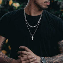 Load image into Gallery viewer, Vnox Mens Cross Necklaces