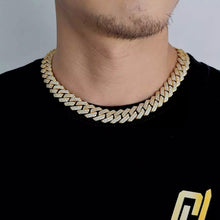 Load image into Gallery viewer, Gold Plated Cuban Link Chain for Men and Women