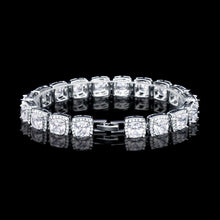 Load image into Gallery viewer, 18K White Gold Tennis Bracelet