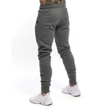 將圖片載入圖庫檢視器 New Mens Jogger Zip pocket Sweatpants Man Gyms Workout Fitness Cotton Trousers Male Casual Fashion Skinny Track Pants Winter