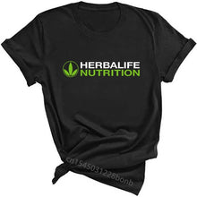 Load image into Gallery viewer, Herbalife Wellness Women T-Shirt Funny Herbalife Girl Casual T-Shirt Tops Workout Tees Summer Short Sleeve T-Shirts
