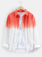 Load image into Gallery viewer, Men's Two Tone Basic Long Sleeve