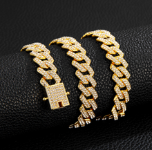 Load image into Gallery viewer, Gold Plated Cuban Link Chain for Men and Women