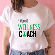Load image into Gallery viewer, Herbalife Wellness Women T-Shirt Funny Herbalife Girl Casual T-Shirt Tops Workout Tees Summer Short Sleeve T-Shirts