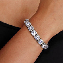 Load image into Gallery viewer, 18K White Gold Tennis Bracelet