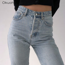 Load image into Gallery viewer, High Waist Jeans