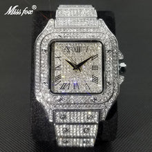 Load image into Gallery viewer, Waterproof Full Diamond Men's Watches