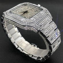 Load image into Gallery viewer, Waterproof Full Diamond Men's Watches