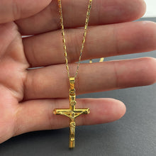 Load image into Gallery viewer, Gold Plated Cross Necklace