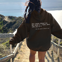 Load image into Gallery viewer, "Dear Person behind Me" Hoodie