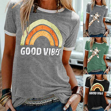 Load image into Gallery viewer, Graphic T-Shirts Women Short Sleeve T-Shirts Spring Summer Funny Casual T-Shirt Ladies Printing T-Shirts Tops