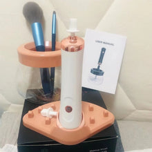 Load image into Gallery viewer, Automatic Electric Silicone Makeup Brushes Cleaning Tool