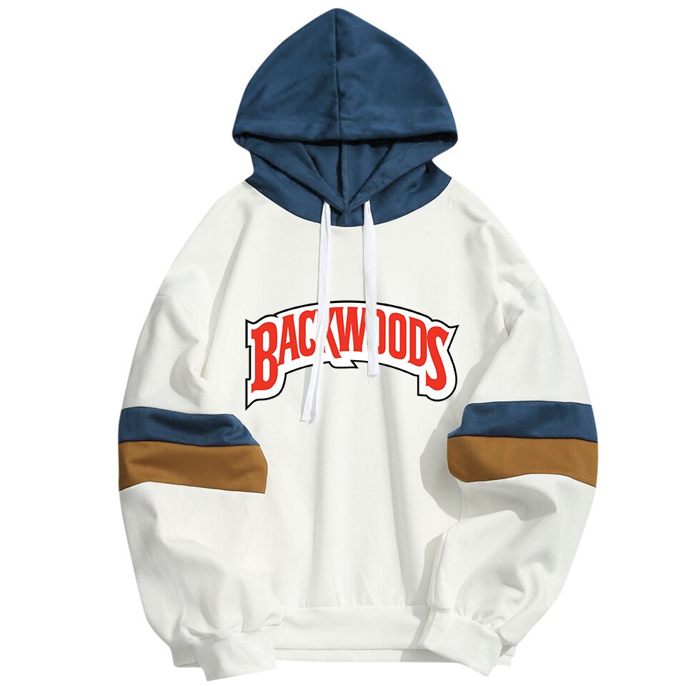 New Backwoods Letters Print Men & Women’s Hoodies